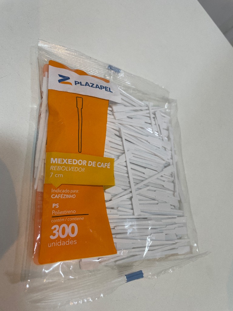 Mexedor para Café Pacote com 300 Plazapel